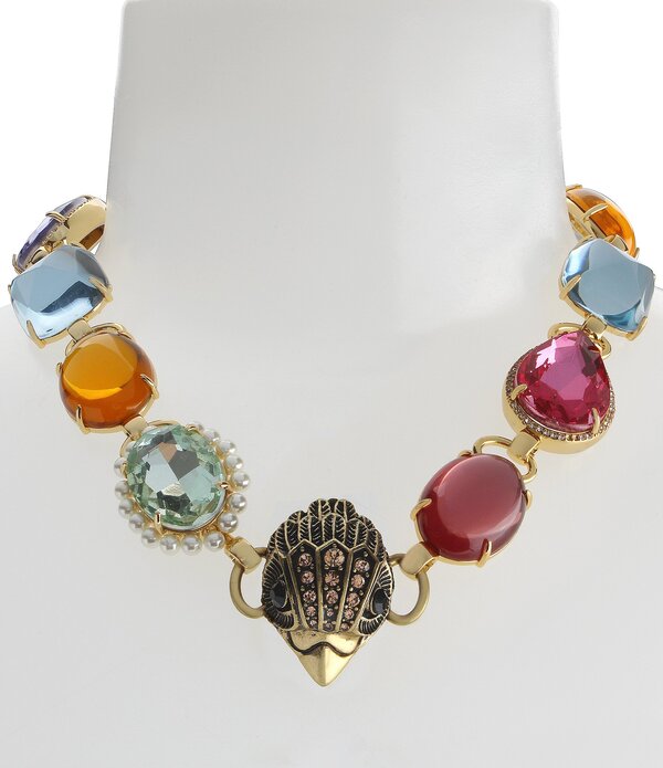カートジェイガーロンドン レディース アクセサリー ネックレス・チョーカー レース Kurt Geiger London Signatureagle Candy Gemstone Statement Collar Necklace Multi マルチカラー