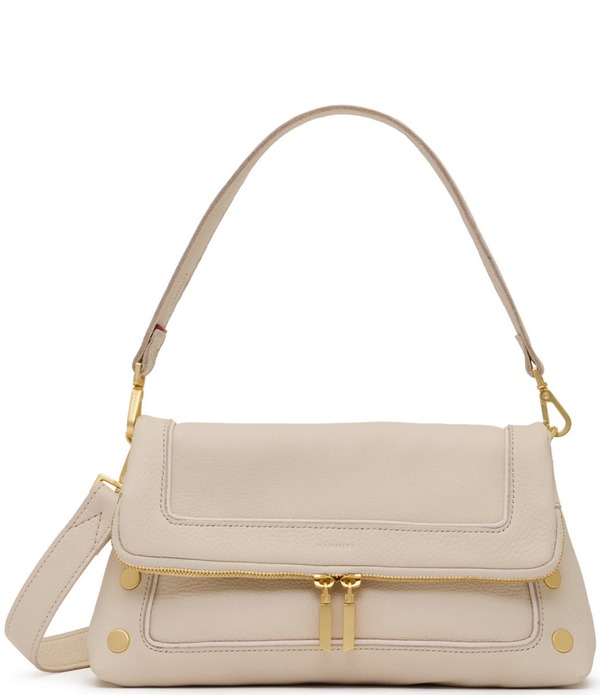ハミット レディース 御徒面子 Hammitt Beverly Medium Shoulder Bag CATAMARAN CREAM 皮膚軟化剤