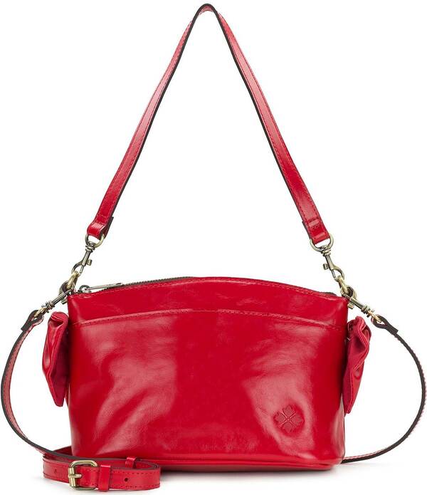 パトリシアナシュ レディース バッグ Patricia Nash Arlee Bow Shoulder Bag Strawberry