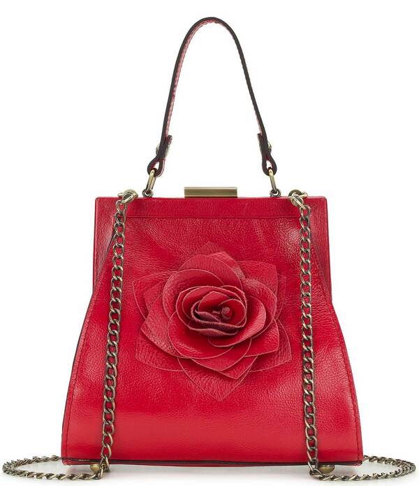 パトリシアナシュ レディース バッグ Patricia Nash Tiphanie With Rose Clutch Strawberry|ReVida 店