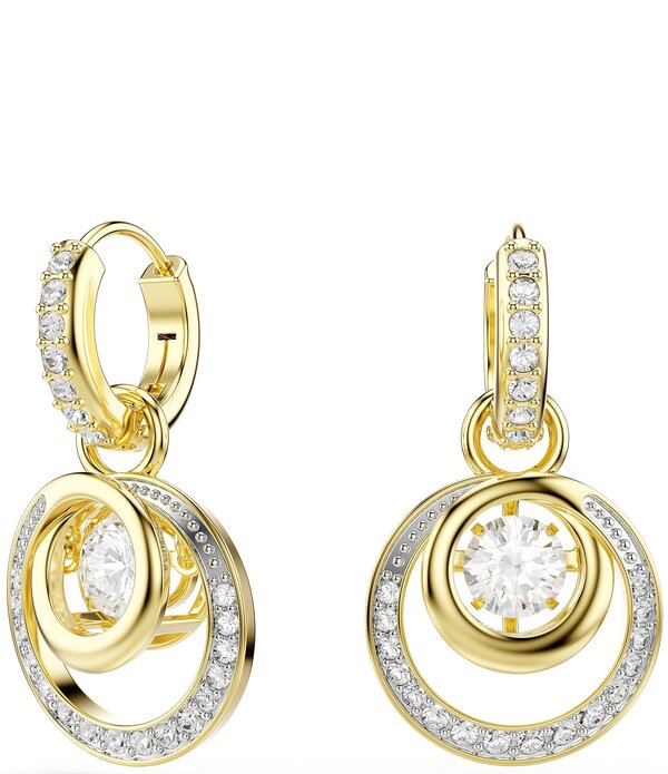 スワロフスキー レディース アクセサリー ピアス・イヤリング Swarovski Hyperbola Orbital Drop Earrings Gold ゴールド