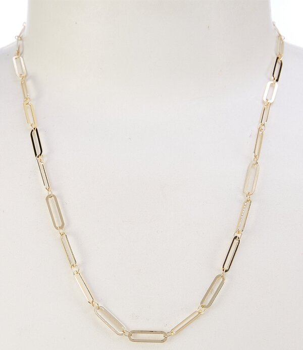 アンナ&アヴァ レディース アクセサリー ネックレス・チョーカー レース Anna & Ava Waterproof Thick Link Chainecklace Gold ゴールド