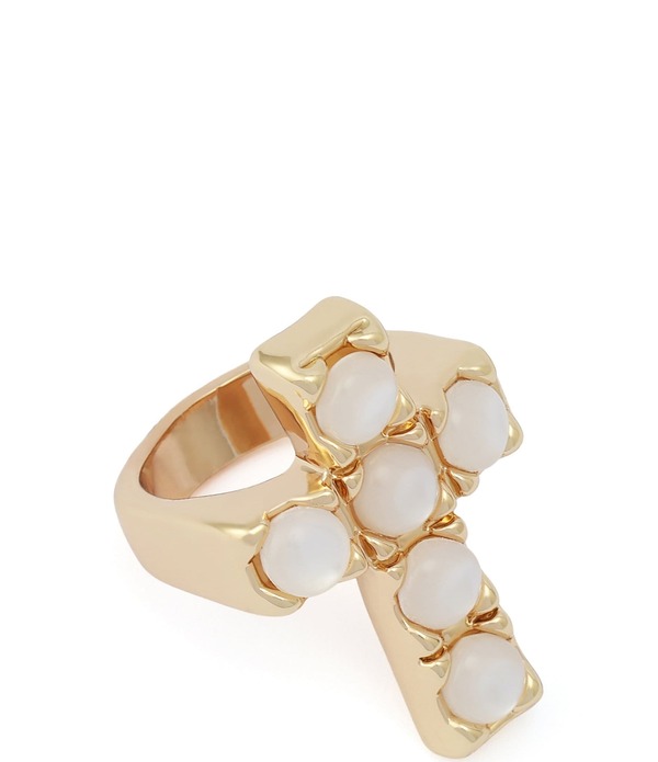 ロバート リー モーリス レディース アクセサリー 指輪 Robert Lee Morrisoho Mother Of Pearl Cross Band Ringold/Mother Of Pearl パール