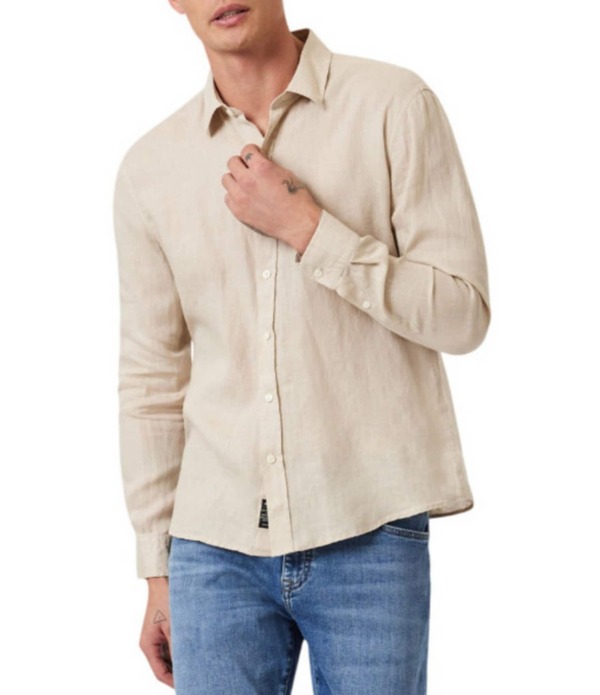 マビ メンズ トップス シャツ リネン Mavi Long Sleeve Linen Shirt Feather Gray グレー 22,260円