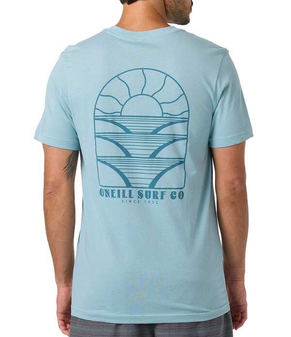 オニール メンズ トップス プルオーバー O\u0027Neill Arch Classic Short Sleeve T-Shirt Stone Blue 青色