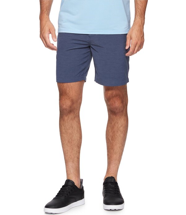フラッグ アンド アンセム メンズ ボトムス ハーフパンツ・ショーツ ショートパンツ Flag and Anthemillen Hybrid Performance 8 Shorts Navy ネイビー