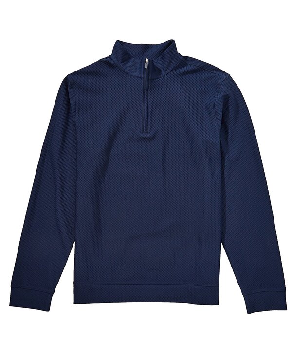 ミズンメイン メンズ アウター ニット・セーター Mizzen+Main Easton Quarter-Zipullover Navy ネイビー