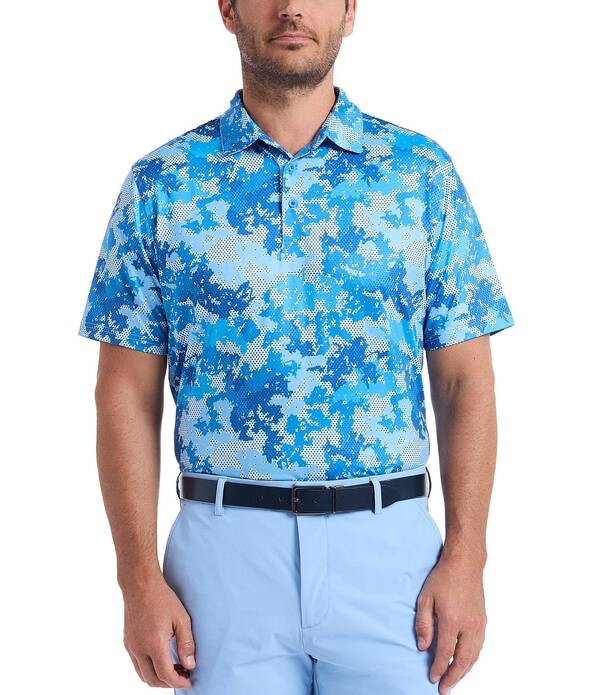 ロバートグラハム メンズ トップス プルオーバー Robert Graham Parkston Short Sleeve Polo Shirt Light Blue 青色