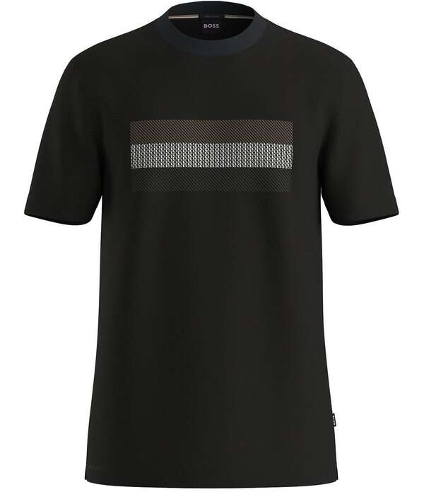 ヒューゴボス メンズ トップス プルオーバー Hugo Boss C-Taut 10 Short Sleeve T-Shirt Black 黒いこと