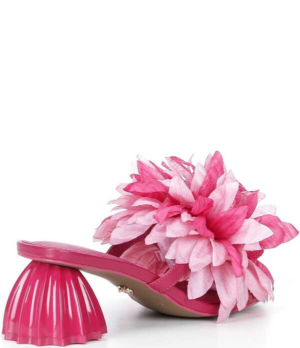 セシリア ニューヨーク レディース シューズ サンダル Cecelia New York Dahlia Flower Ornament Banded Slide Sandals Magenta Multi マゼンタ