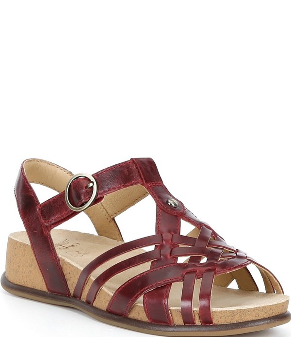 ダンスコ レディース シューズ サンダル レザー Dansko Christa Leather Sandals Plum プラム|ReVida 店