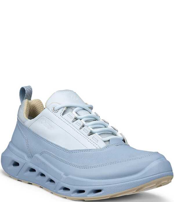 エコー レディース シューズ スニーカー レザー ECCO Women's Biom 720 Leather Sneakers Dusty Blue/Air/Concrete ブルー|ReVida 店