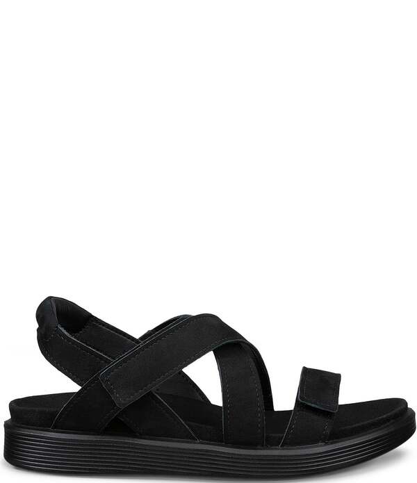 エコー レディース シューズ パンプス サンダル スエード ECCO Women'soft Crosstrap Suede Slingback Sandals Black ブラック