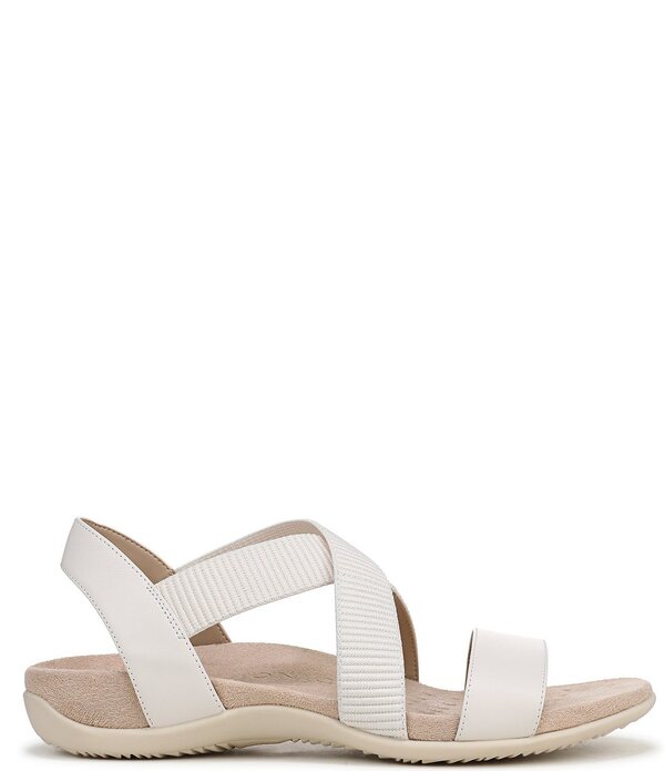 バイオニック レディース シューズ パンプス サンダル レザー Vionic Raina Leather Strappy Sandalsea Salt