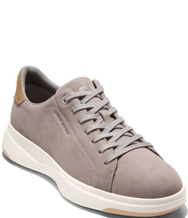 コールハーン メンズ シューズ スニーカー Cole Haan Men's Grandpro Tennis 2.0 Nubuck Sneakers Ironstone