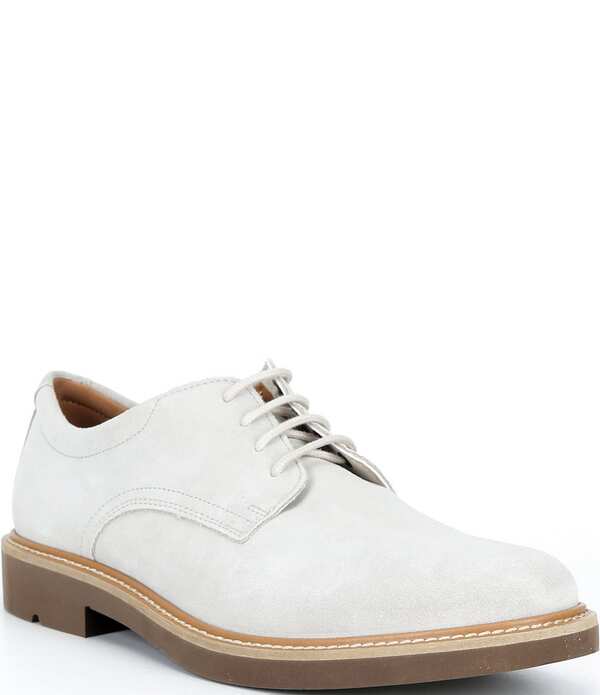 エコー メンズ シューズ オックスフォード スエード ECCO Men's Metropole London Suede Oxfords Gravel