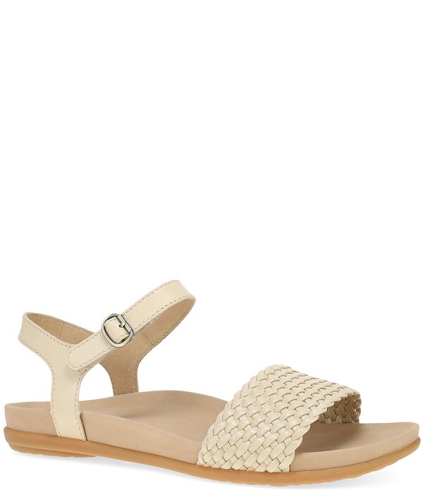 ダンスコ レディース シューズ パンプス サンダル レザー Dansko Jodie Leather Woven Detail Sandals Vanilla 27,820円