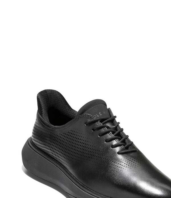 コールハーン メンズ シューズ オックスフォード Cole Haan Men's Grand Phaze Quick-On Oxfords Black/Black ブラック｜ReVida 店