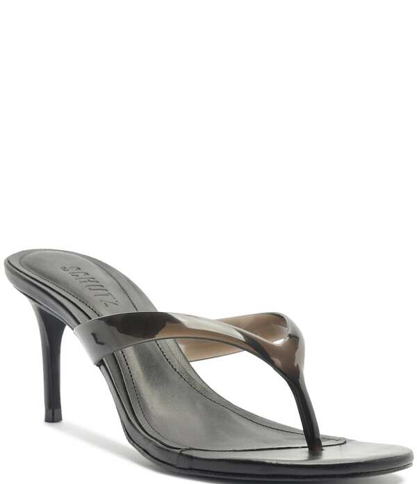 シュッツ レディース シューズ サンダル Schutz Roslyn Jelly Thong Dresslide Dressandals Black ブラック｜ReVida 店