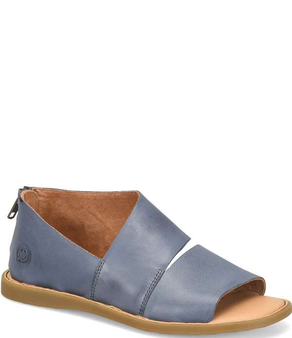 ボーン レディース シューズ パンプス レザー Born Mila Leather Shooties Navy ネイビー