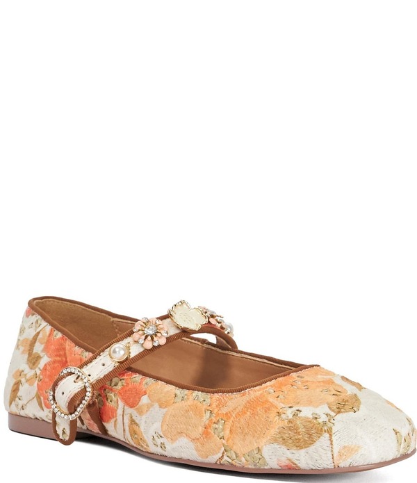 デューンロンドン レディース シューズ パンプス フラワー柄 プリント フラワー Dune London Hennrietta Floral Print Flower Ornamented Mary Jane Ballet Flats Multi マルチカラー 28,470円