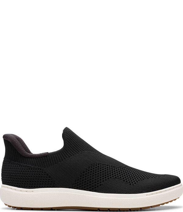 クラークス レディース シューズ パンプス ニット Clarks Artisanalle Step Knit Slip Ons Black ブラック