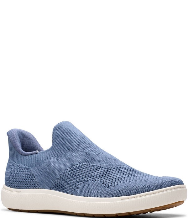 クラークス レディース シューズ パンプス ニット Clarks Artisanalle Step Knit Slip Ons Blue Grey グレー 26,864円