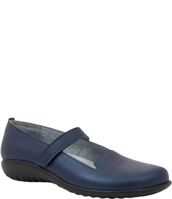 ナオト レディース シューズ パンプス レザー Naot Purini Leather Mary Jane Flats Polar Sea|ReVida 店