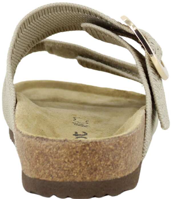 ナオト レディース シューズ パンプス サンダル ニット Naot Miami Double Banded Knitted Slide Sandals Beige ベージュ