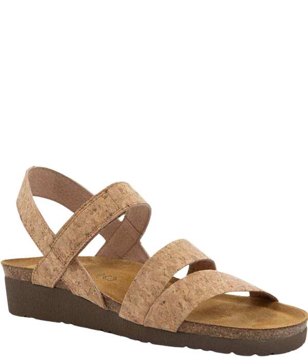 ナオト レディース シューズ サンダル Naot Kayla Cork Banded Wedge Sandals Cork|ReVida 店