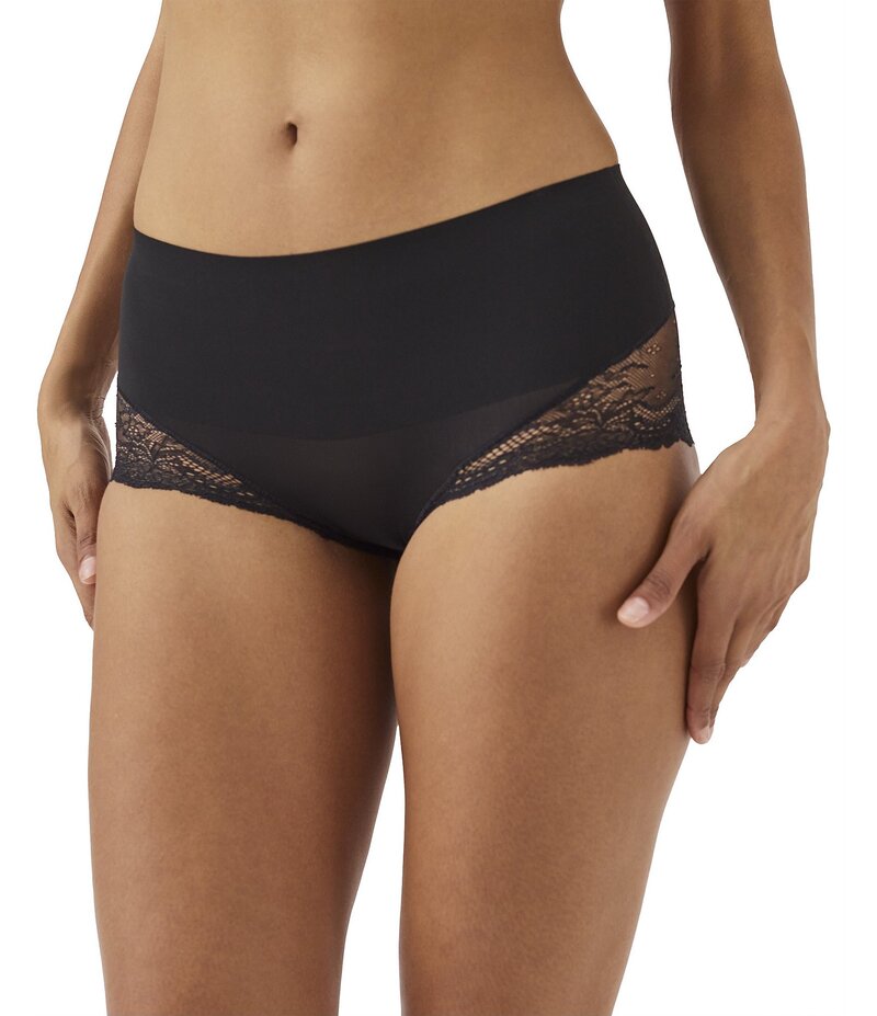 スパンク レディース アンダーウェア ブリーフパンツ レース SPANXsmooth? Undie-tectable Lace Hi-Hipster Black ブラック