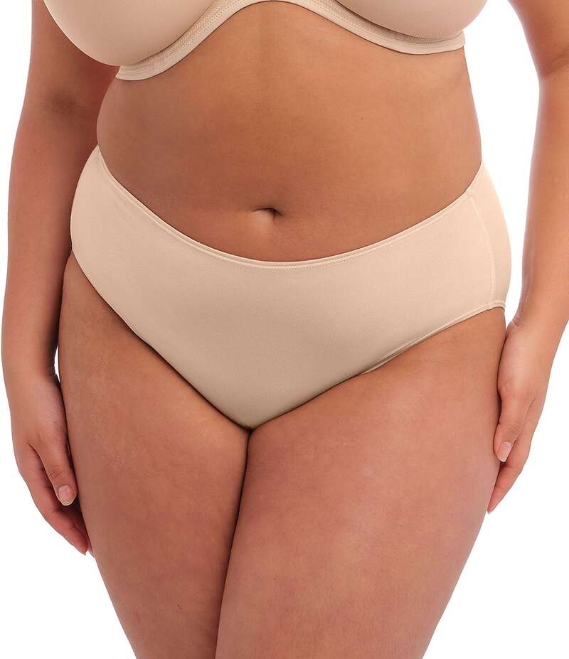 妄りがましいミ レディース アンダー御召しもの ズボン下 Elomi Smooth Full Brief Panty Sahara