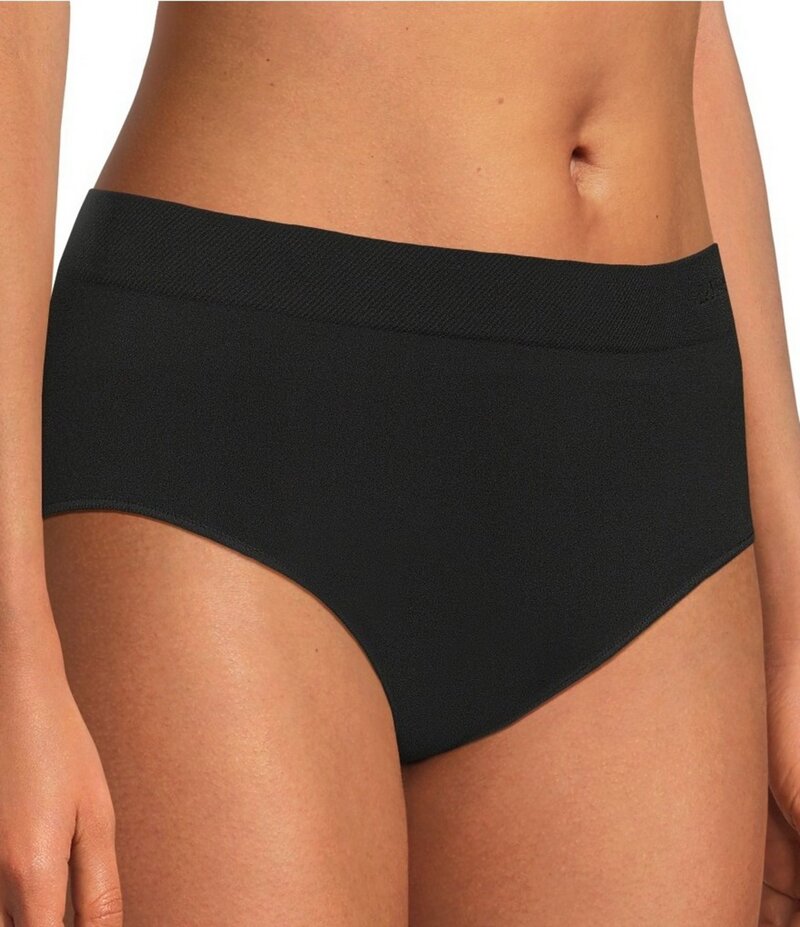 レミステレー レディース アンダー御召しもの ズボン下 Le Mystere Seamless Comfort Brief Panty Black 黒いこと