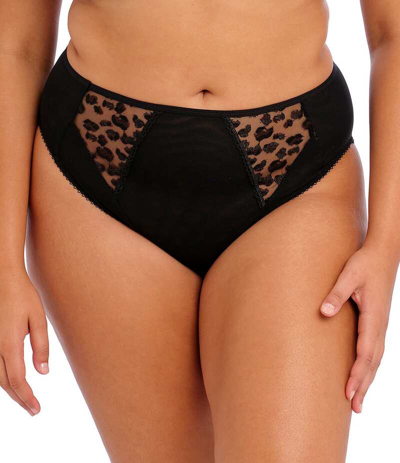 エロミ レディース アンダーウェア パンツ Elomi Namrah High-Cut Brief Panty Jet