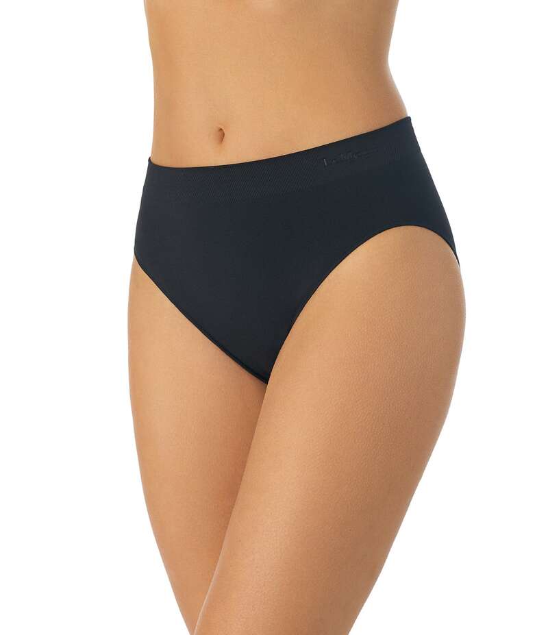レミステレー レディース アンダー御召しもの ズボン下 Le Mystere Seamless Comfort Hi-Cut Panty Black 黒いこと