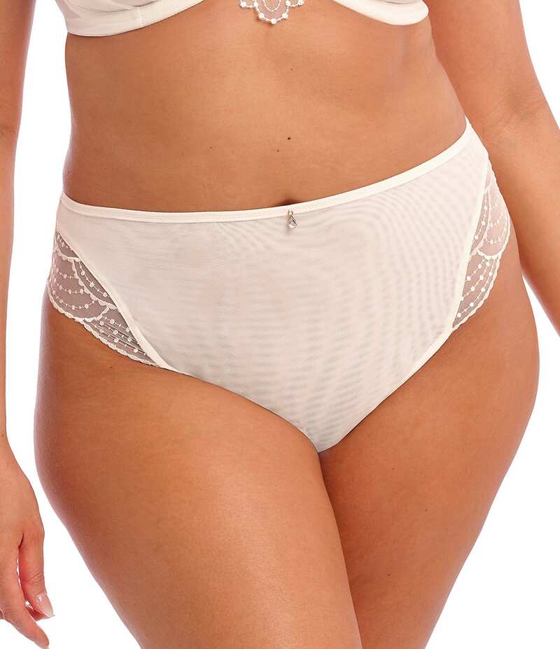 エロミ レディース アンダーウェア パンツ Elomi Priya Brazilian Panty Vanilla