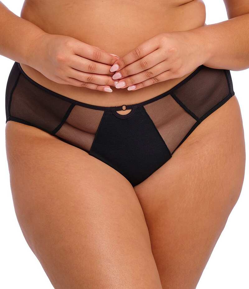 エロミ レディース アンダーウェア パンツ Elomi Sachi Brief Black ブラック