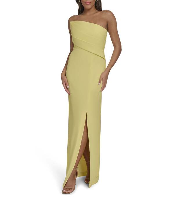 ヴィンスカムート レディース トップス ワンピース ワンショルダー Vince Camutone-Shoulder Origami Gown Buttercup｜ReVida 店 42,480円