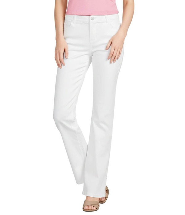 ギブソンアンドラティマー レディース ボトムス デニムパンツ ワイドレッグ ジーンズ Gibson & Latimer Perfect Fit Stretch Twill Mid Rise Wide Leg Jeans White ホワイト 19,066円
