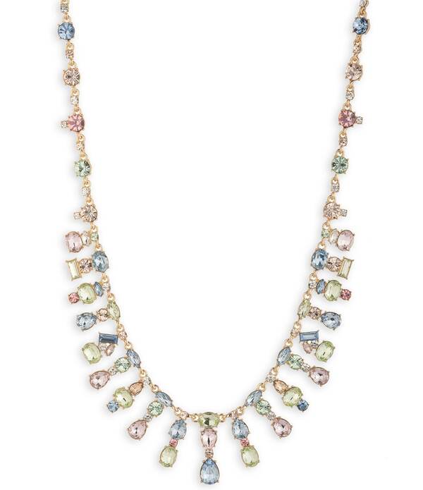 ジバンシー レディース アクセサリー ネックレス・チョーカー レース Givenchy Gold Tone Drama Frontal Collar Necklace Gold/Multi ゴールド｜ReVida 店