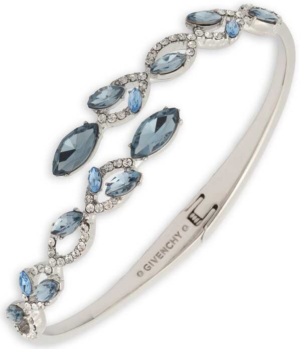 ジバンシー レディース アクセサリー ブレスレット・バングル・アンクレット Givenchy Viney Bypass Cuff Bracelet Denim デニム