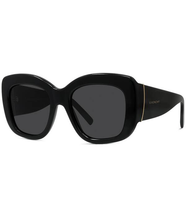 ジバンシー レディース 佩び物 サングラス・アイウェア Women\u0027s Givenchy Bold 53粍 Butterfly Sunglasseshiny Black/Smoke 黒いこと