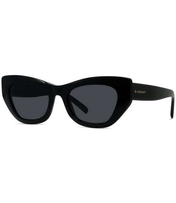 ジバンシー レディース 付属品 サングラス・アイウェア Givenchy Women\u0027s City 54粍 Cat Eye Sunglasseshiny Black/Smoke 黒いこと