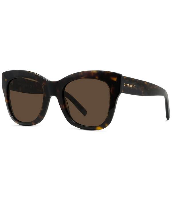 ジバンシー レディース アクセサリー サングラス・アイウェア Givenchy Women's City 53mm Square Sunglasseshiny Dark Havana/Brown ブラウン