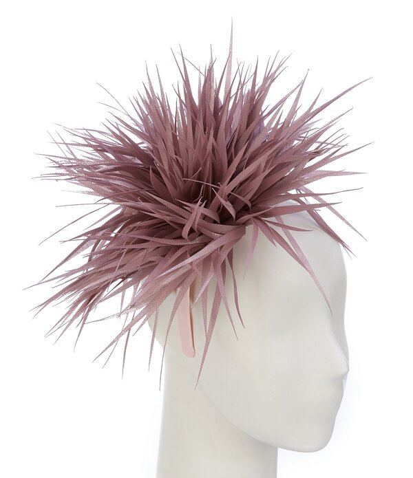ナターシャ アクセサリー レディース 帽子 Natashaccessoriesparkle Spike Fascinatoraspberry