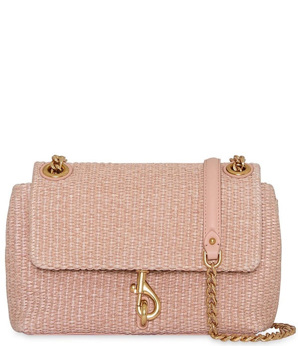 レベッカミンコフ レディース バッグ REBECCA MINKOFF Edie Medium Convertible Crossbody Bag Petal Pink ピンク