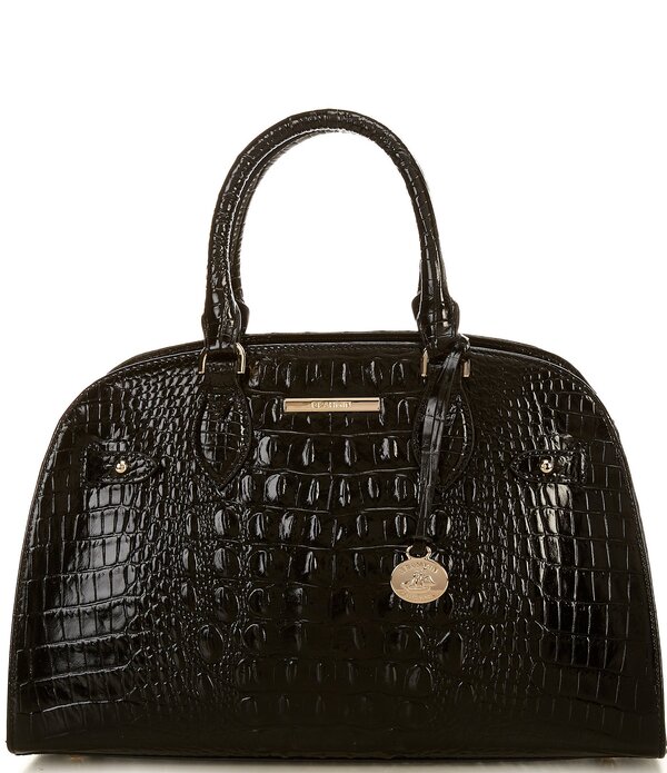 ブランミン レディース バッグ BRAHMIN Melbourne Collection Angelina Satchel Handle Bag Black ブラック