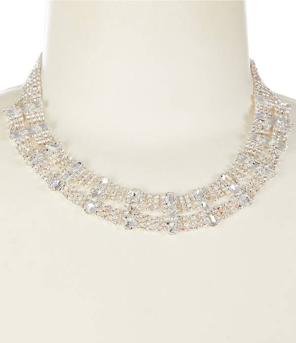 セザンヌ レディース アクセサリー ネックレス・チョーカー レース Cezanne Kristian Statement Necklace Crystal