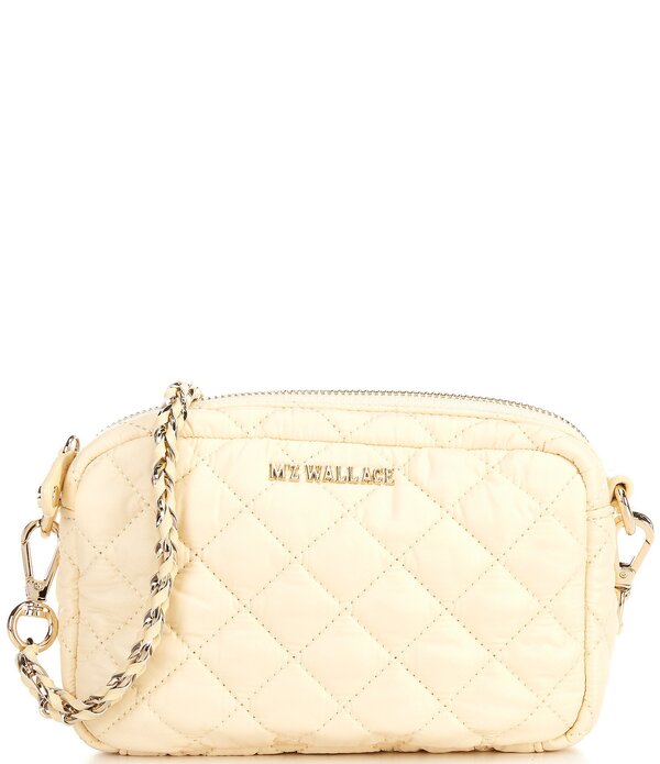 エムジーウォレス レディース バッグ ミニ MZ Wallace Chamomile Mini Crosby Crossbody Bag Chamomile｜ReVida 店