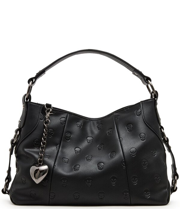 ベッツィジョンソン レディース 御徒面子 Betsey Johnson Linked Up Shoulder Bag Black 黒いこと